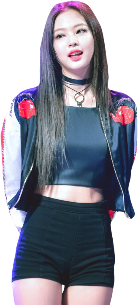 Mavazi ya Mwanachama wa Blackpink Jukwaani Picha ya Ukuta