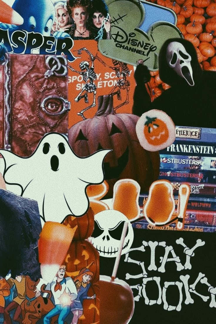 Mazingira ya Halloween ya Kufurahisha Picha ya Ukuta