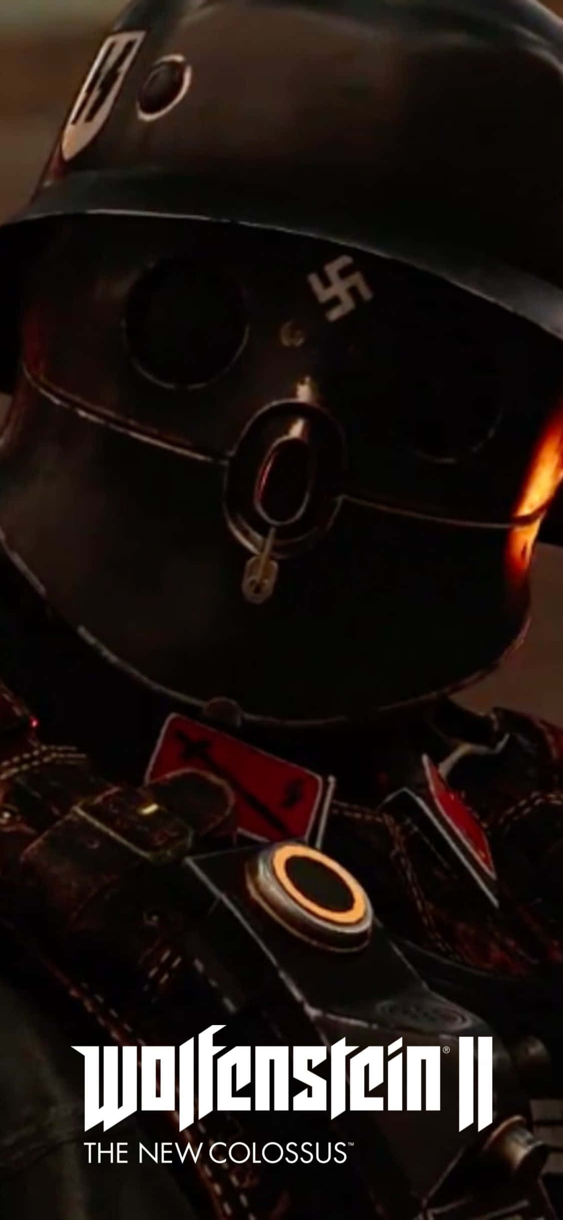 Mazingira ya iPhone Xs Wolfenstein Ii Nazi Upande wa Karibu Picha ya Ukuta