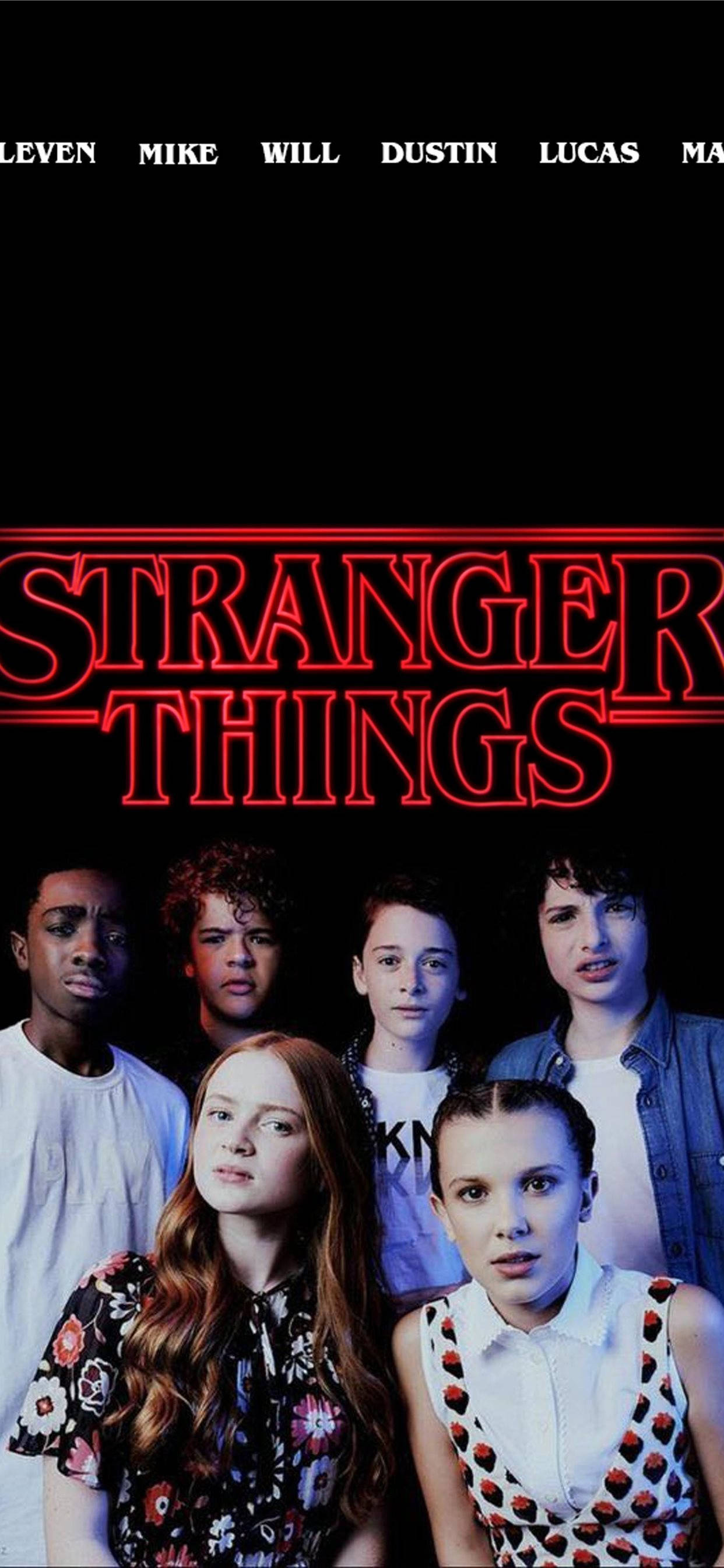 Mazingira ya Kupendeza ya Stranger Things Picha ya Ukuta