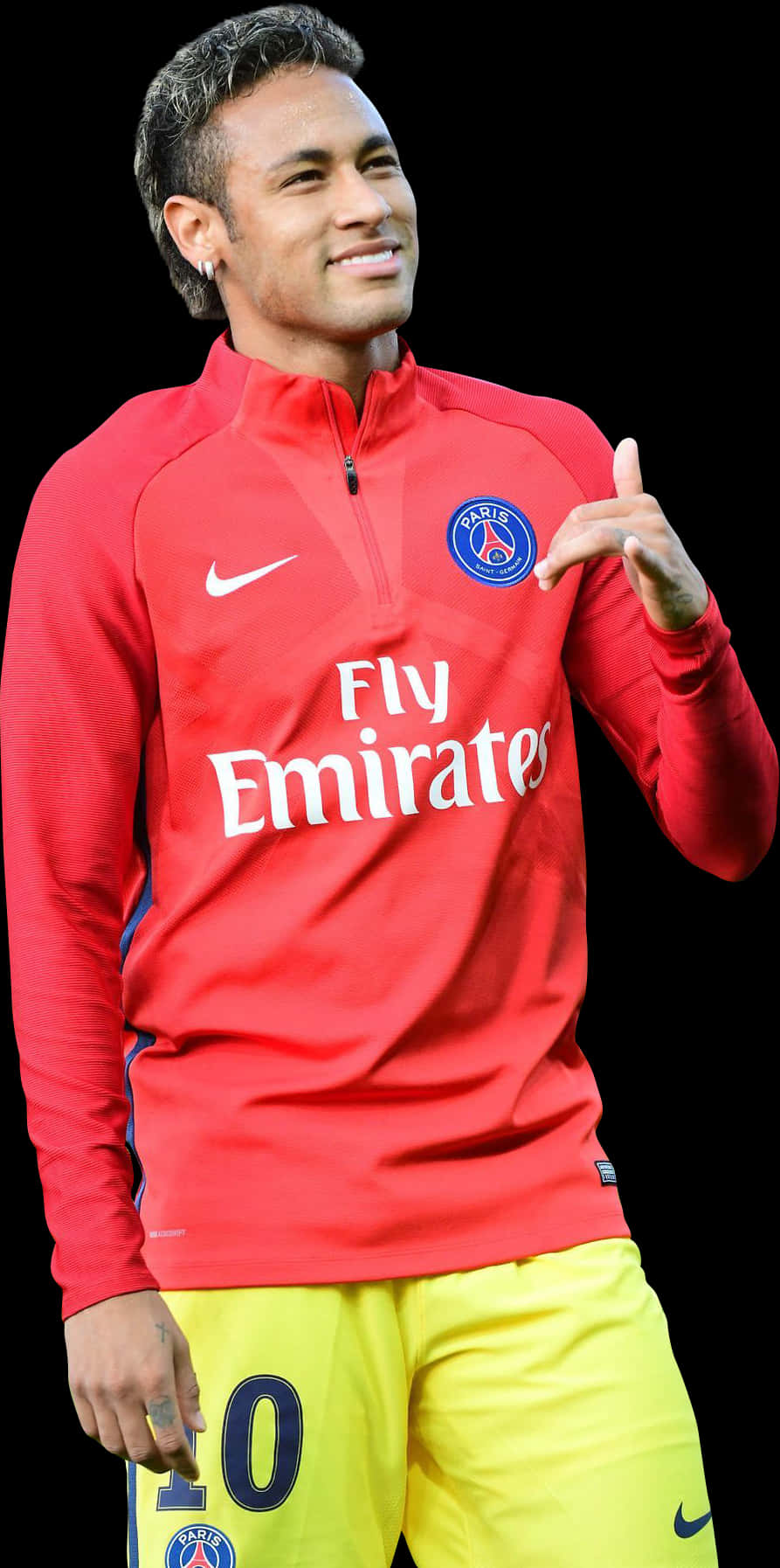 Mazoezi ya Neymar P S G Picha ya Ukuta
