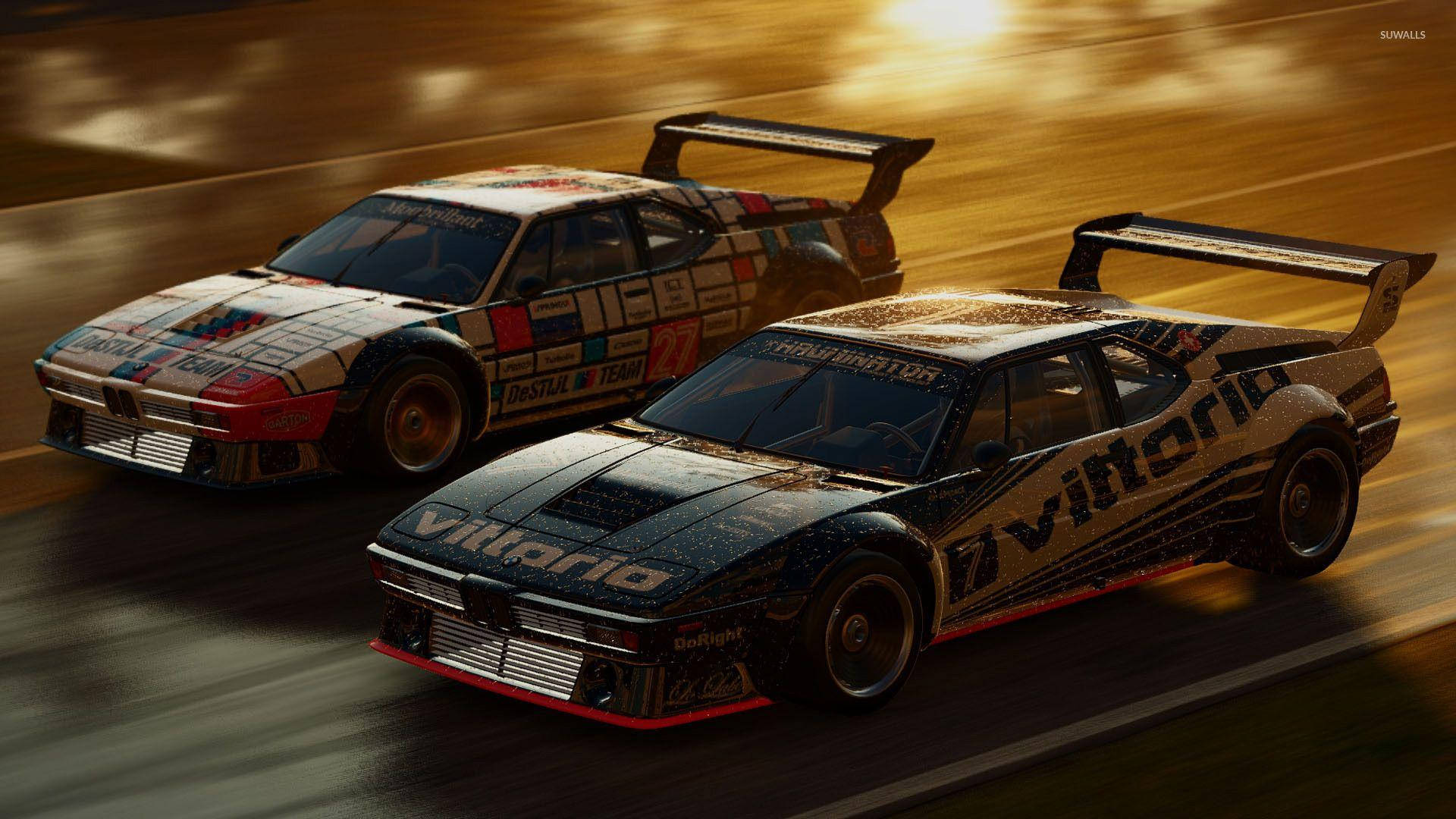 Mbili BMW M1 Kutoka Project Cars Picha ya Ukuta