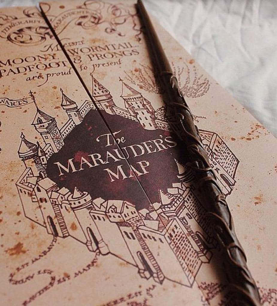 Mbinu ya kisanii ya uchawi wa Harry Potter Picha ya Ukuta