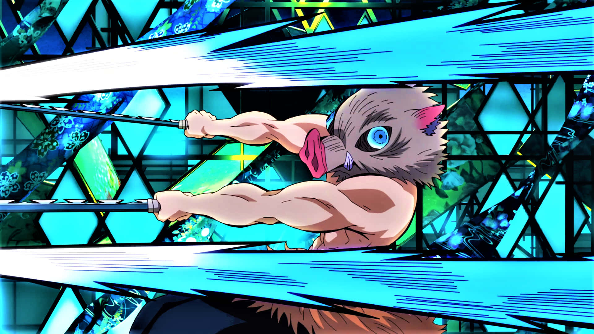 Mbinu ya Kufagiza Inosuke PFP Picha ya Ukuta