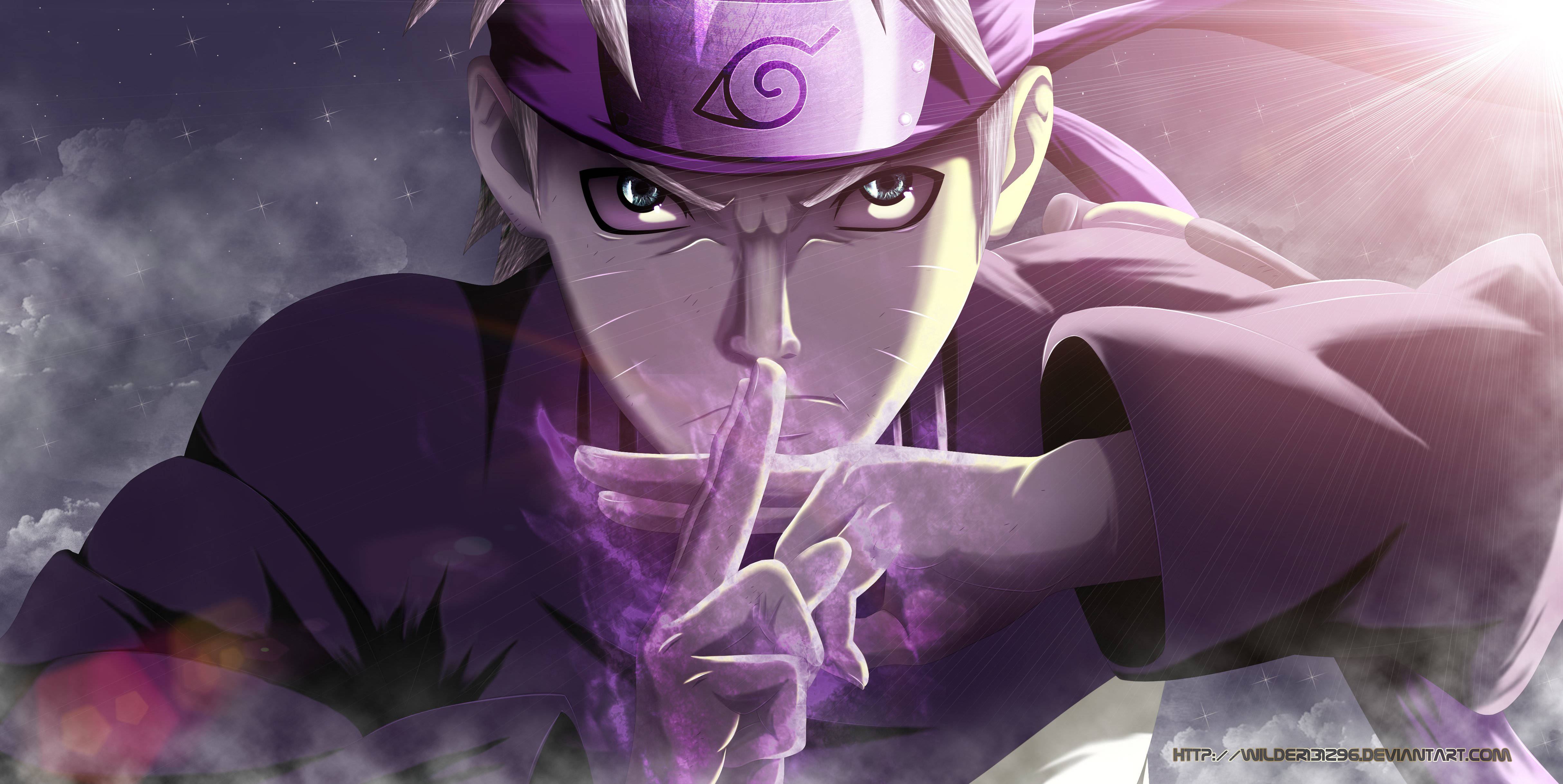 Mbinu ya Naruto ya Michezo ya Anime Picha ya Ukuta