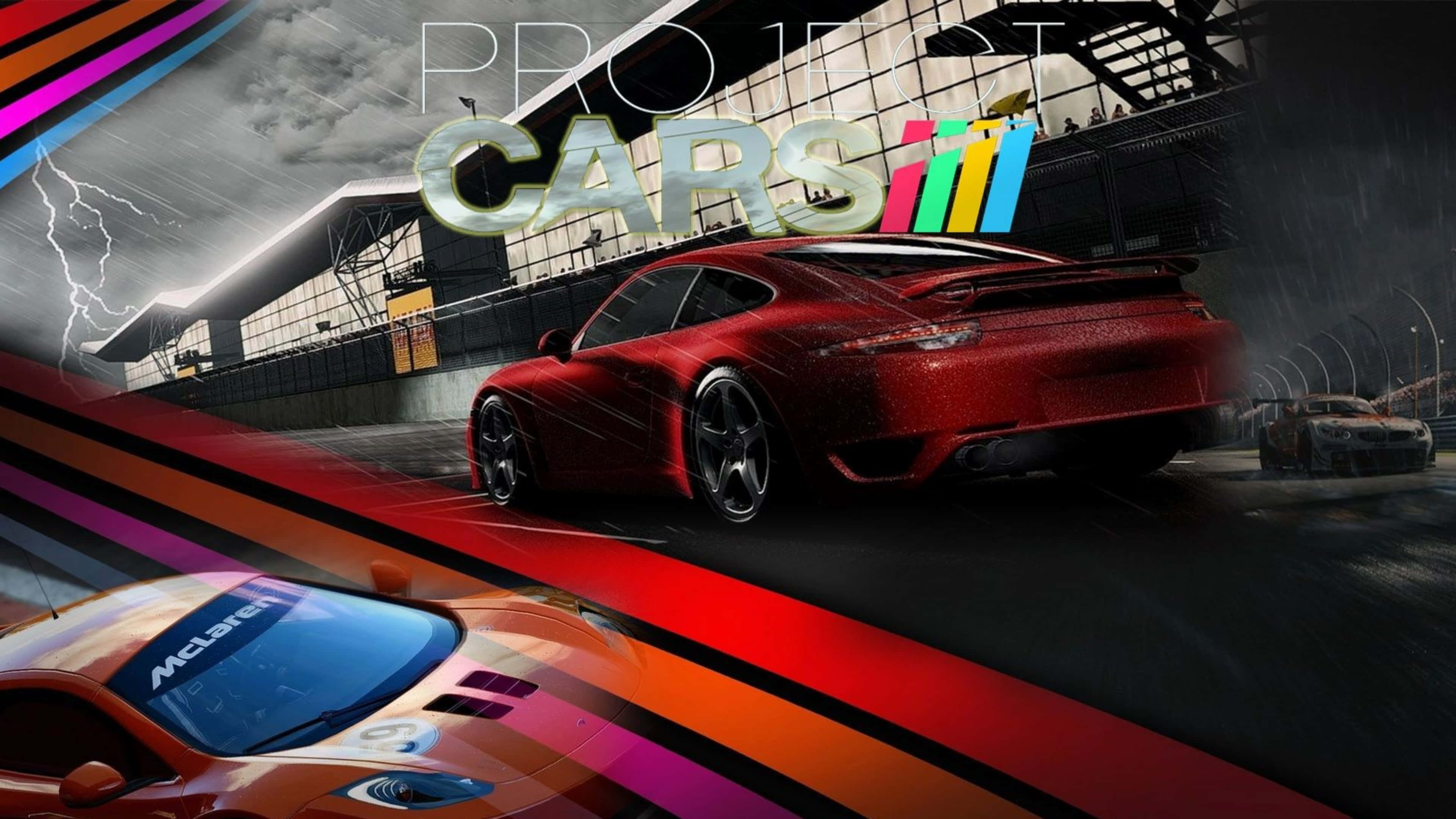 Mbio za Kasi - Mandharinyuma ya 4K Project Cars Picha ya Ukuta