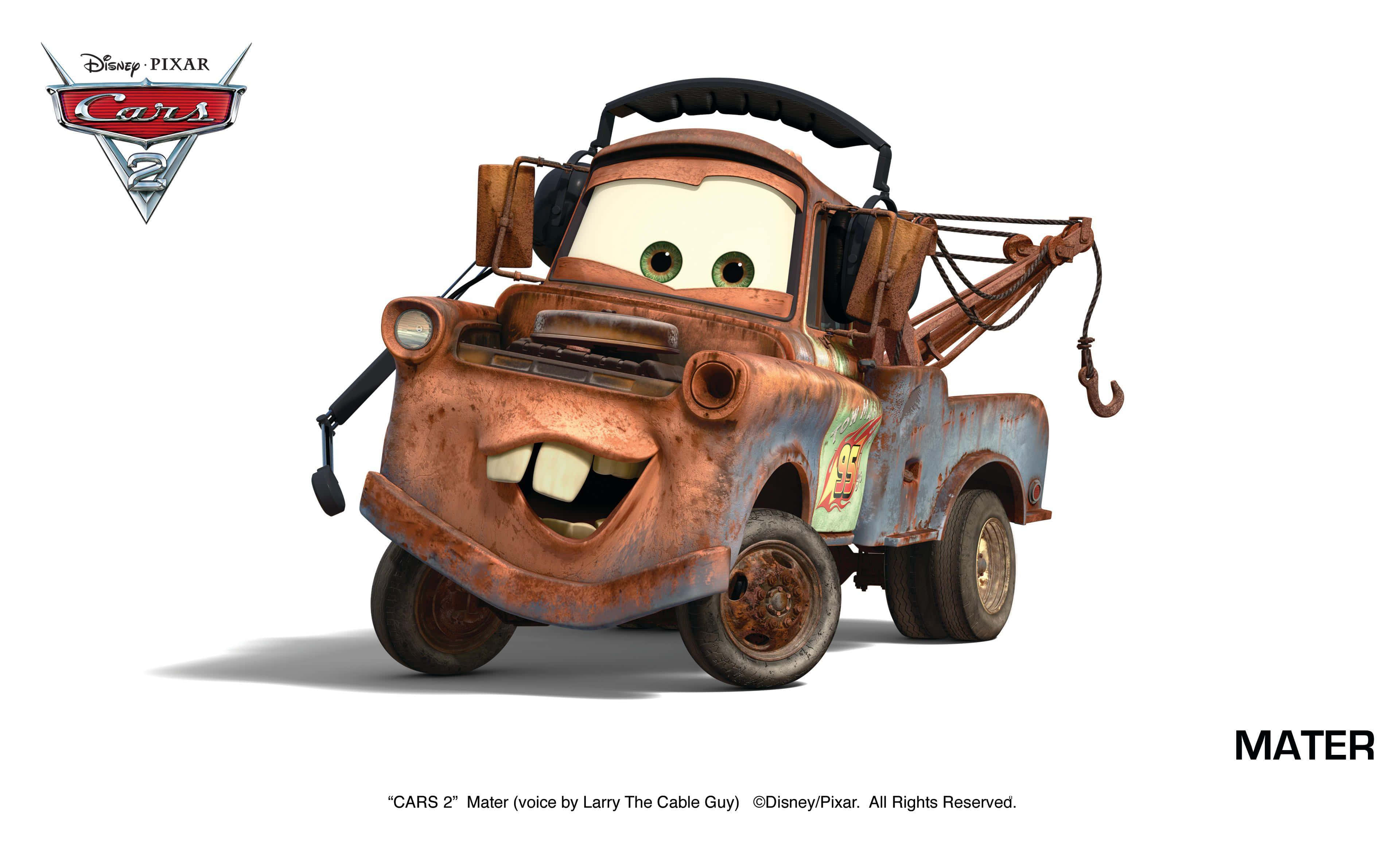 Mbio zimeanza katika Cars 2 Picha ya Ukuta