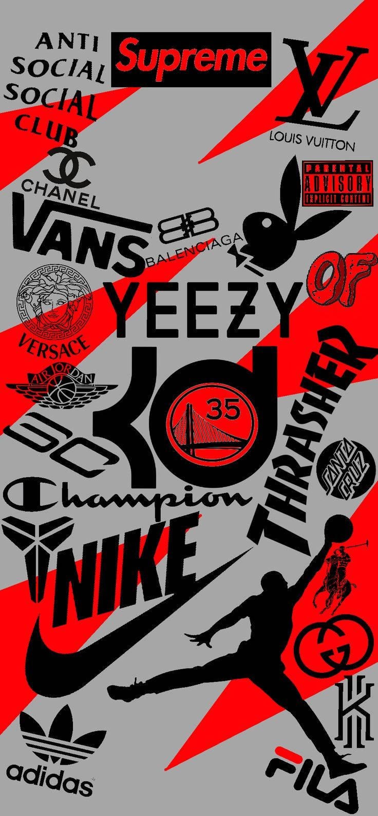 Mchanganyiko wa Mwonekano na Mwendo katika Nike Graffiti Picha ya Ukuta
