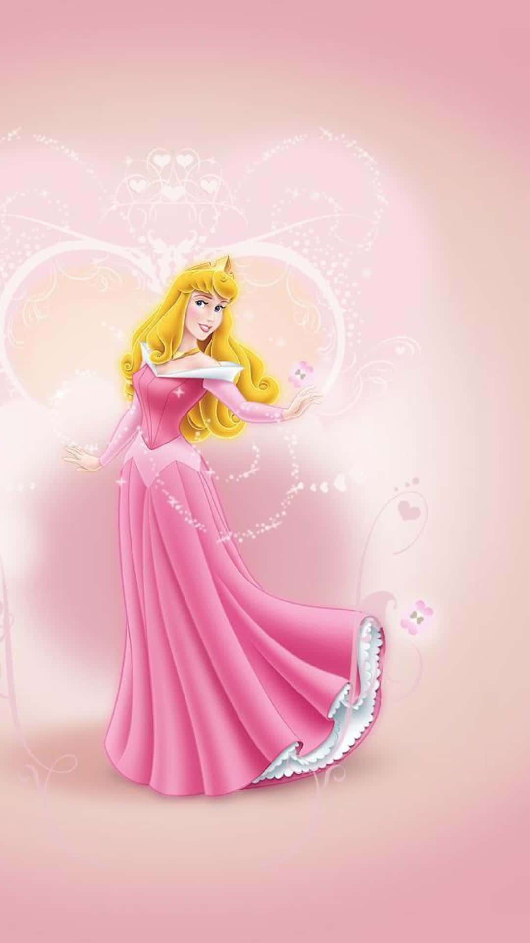 Mchanganyiko wa kichawi wa Disney na iPhone 7. Picha ya Ukuta
