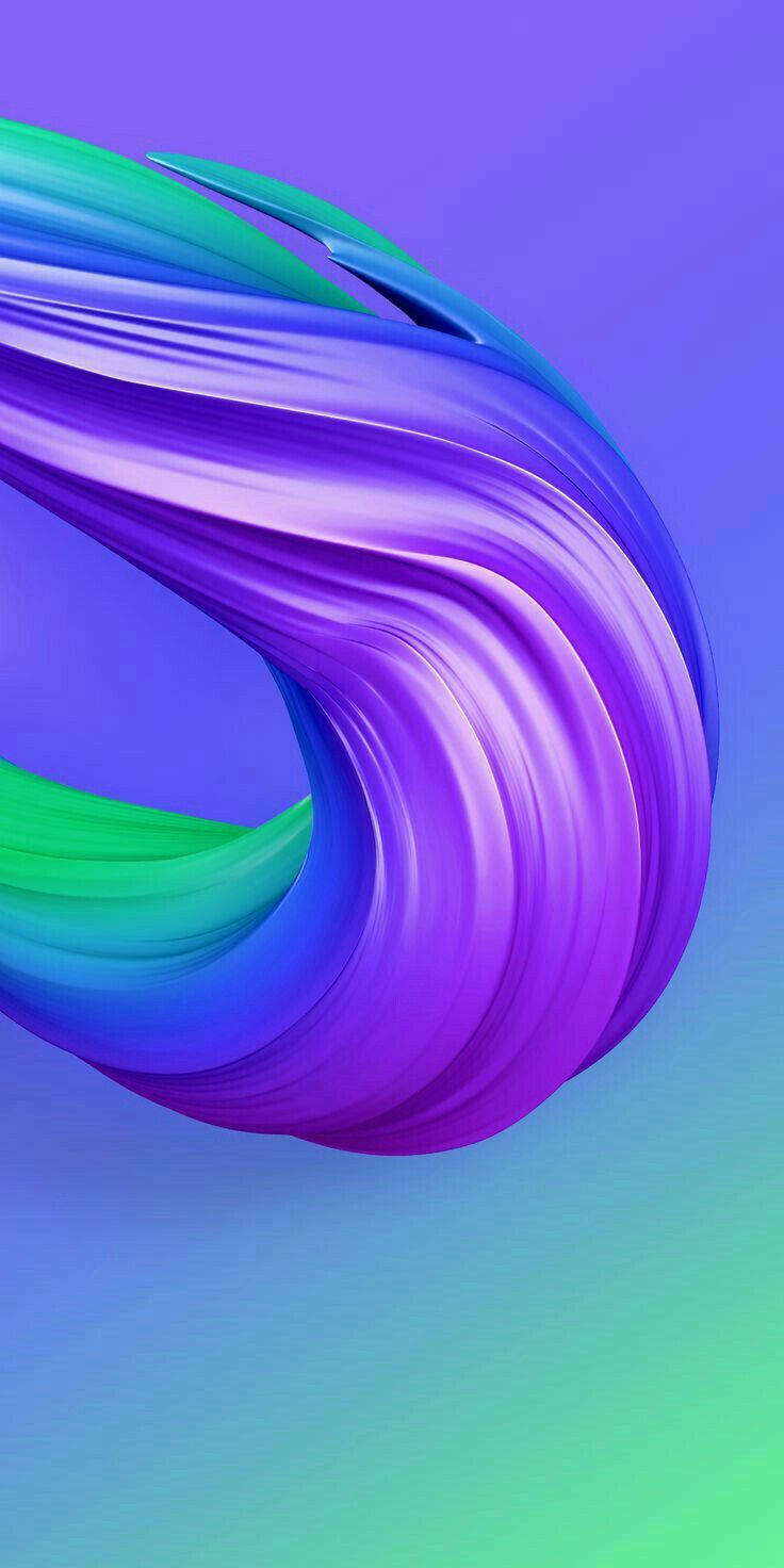 Mchanganyiko wa Kijani na Upepo wa Redmi 9 Picha ya Ukuta