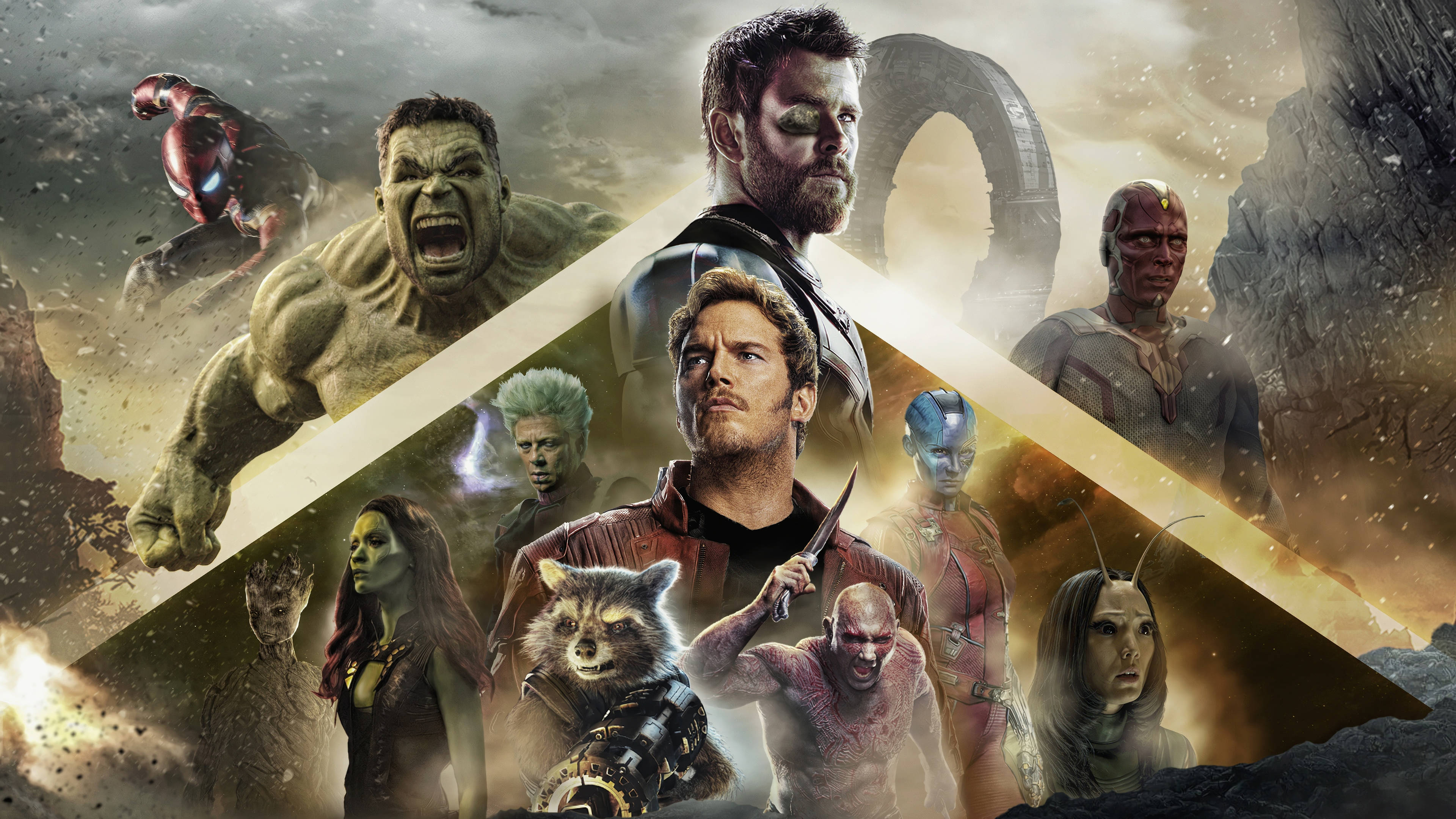 Mchanganyiko wa Marvel kwa Kompyuta 2 Picha ya Ukuta