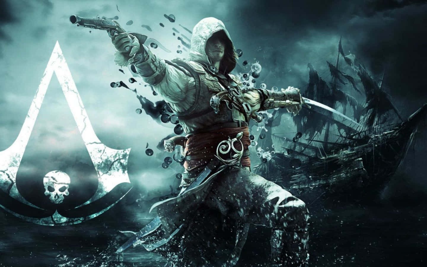 Mchezaji Mwajiriwa Ezio wa Assassin’s Creed Picha ya Ukuta