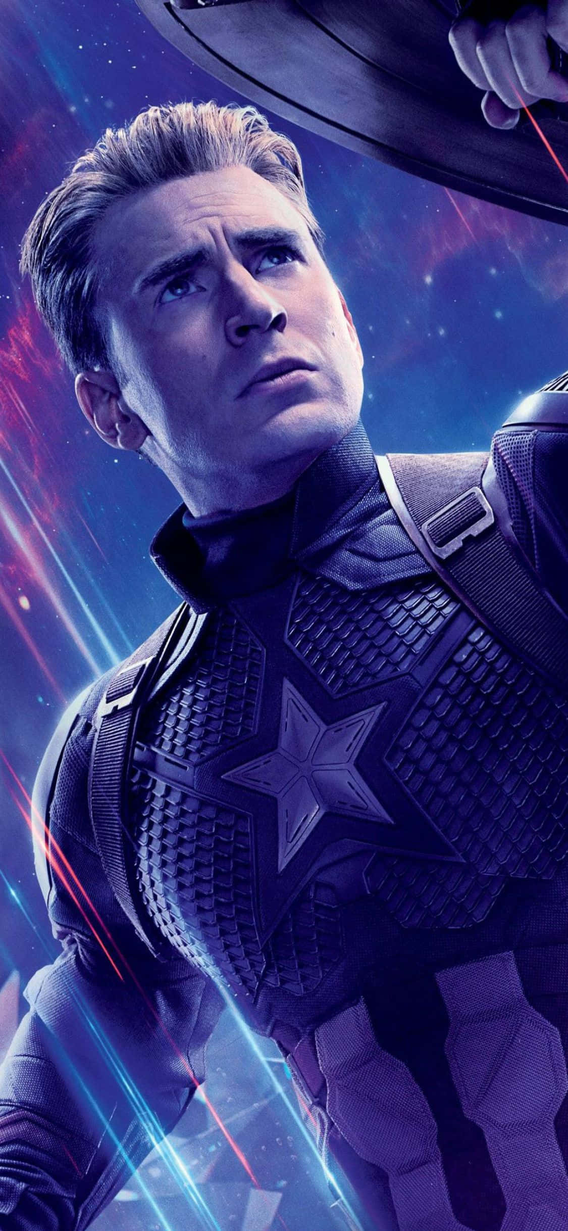American Actor Chris Evans Captain America Avengers Endgame Picha ya Ukuta