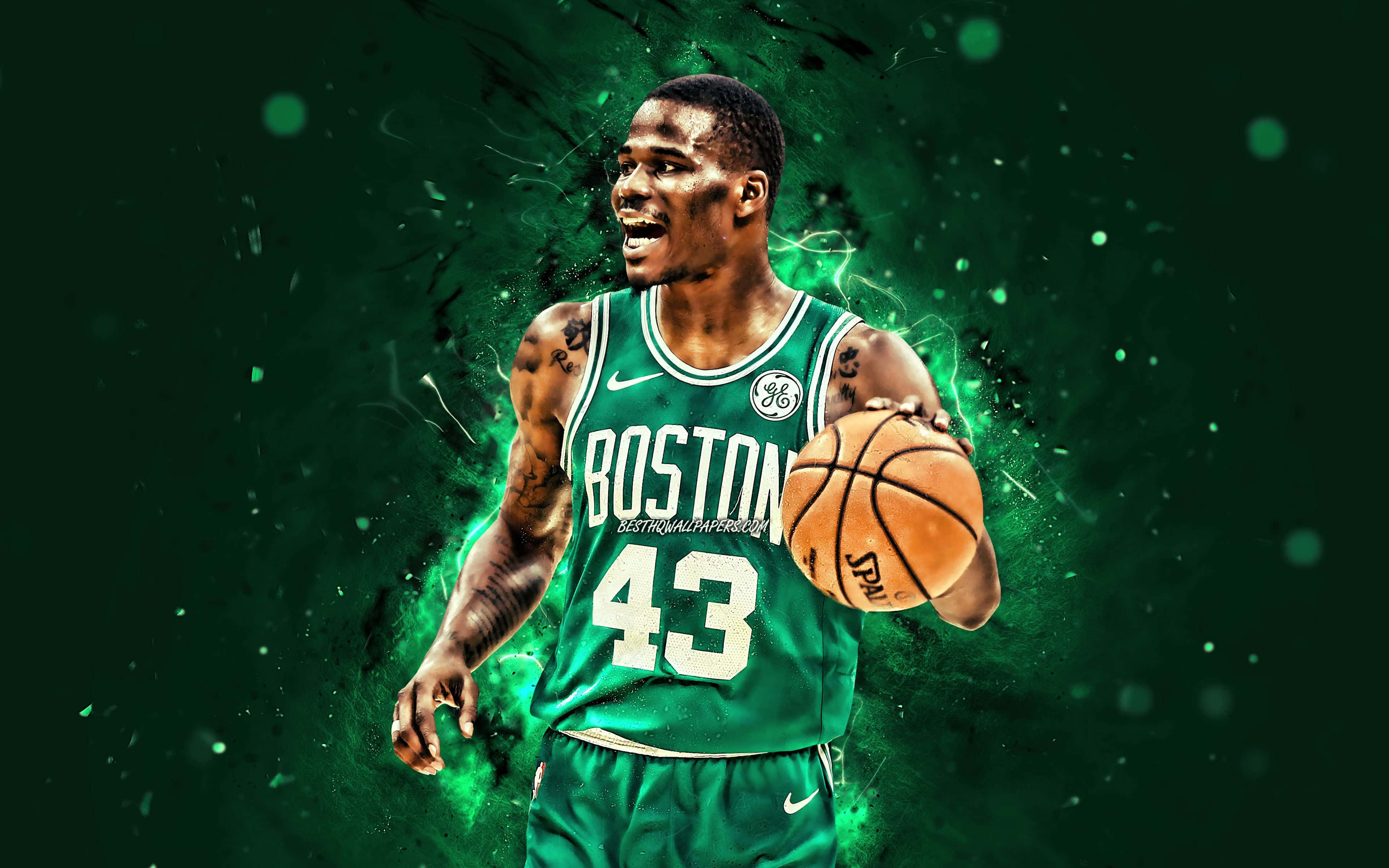 mchezaji wa boston celtics NBA wallpapers Picha ya Ukuta