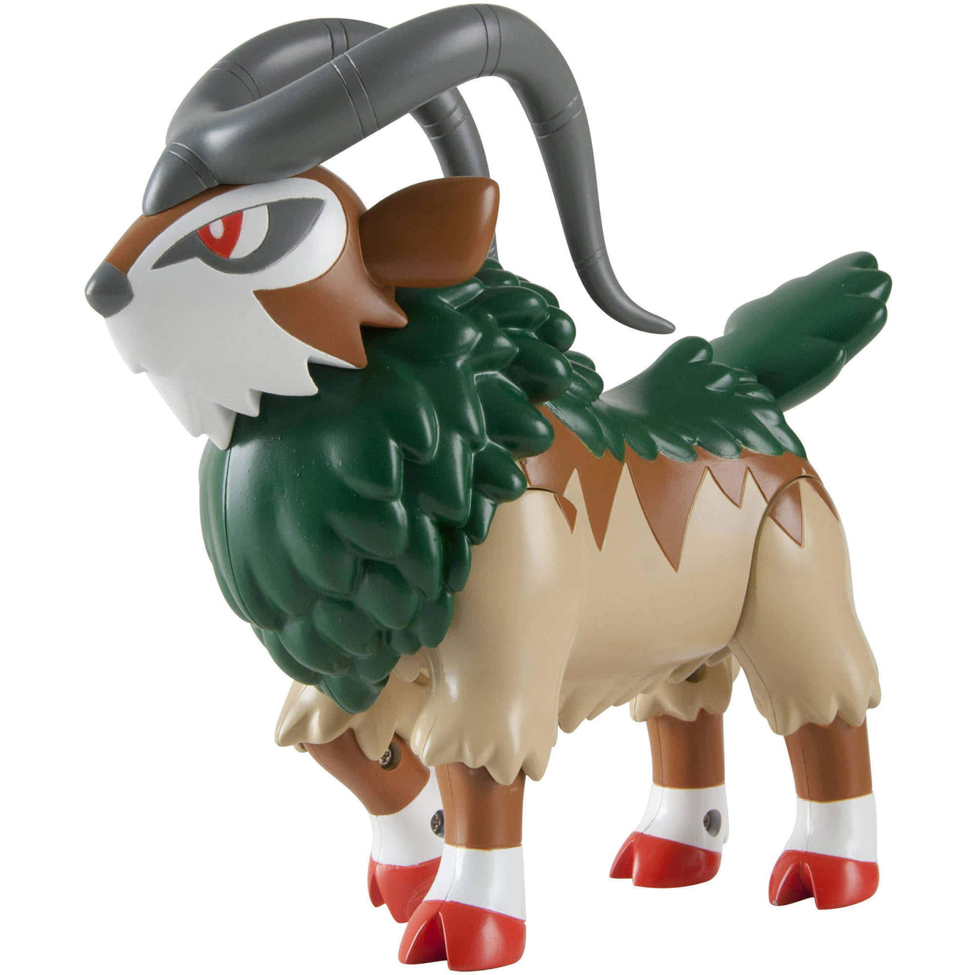 Mchezaji wa Gogoat Mwenye Kuwa na Mwonekano wa Kuvutia kwenye Mwonekano wa Pamba Picha ya Ukuta