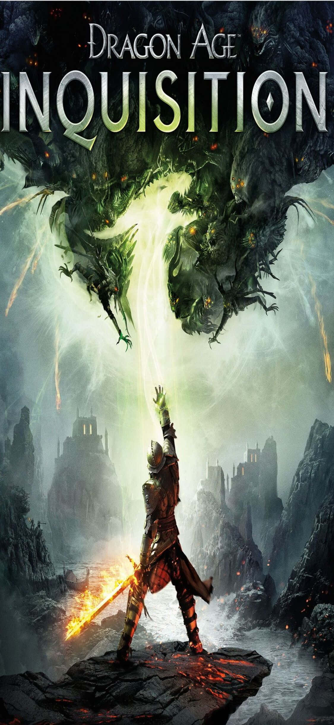 Mwendo wa Kusisimua Kwenye iPhone Xs yako na Dragon Age Inquisition Picha ya Ukuta