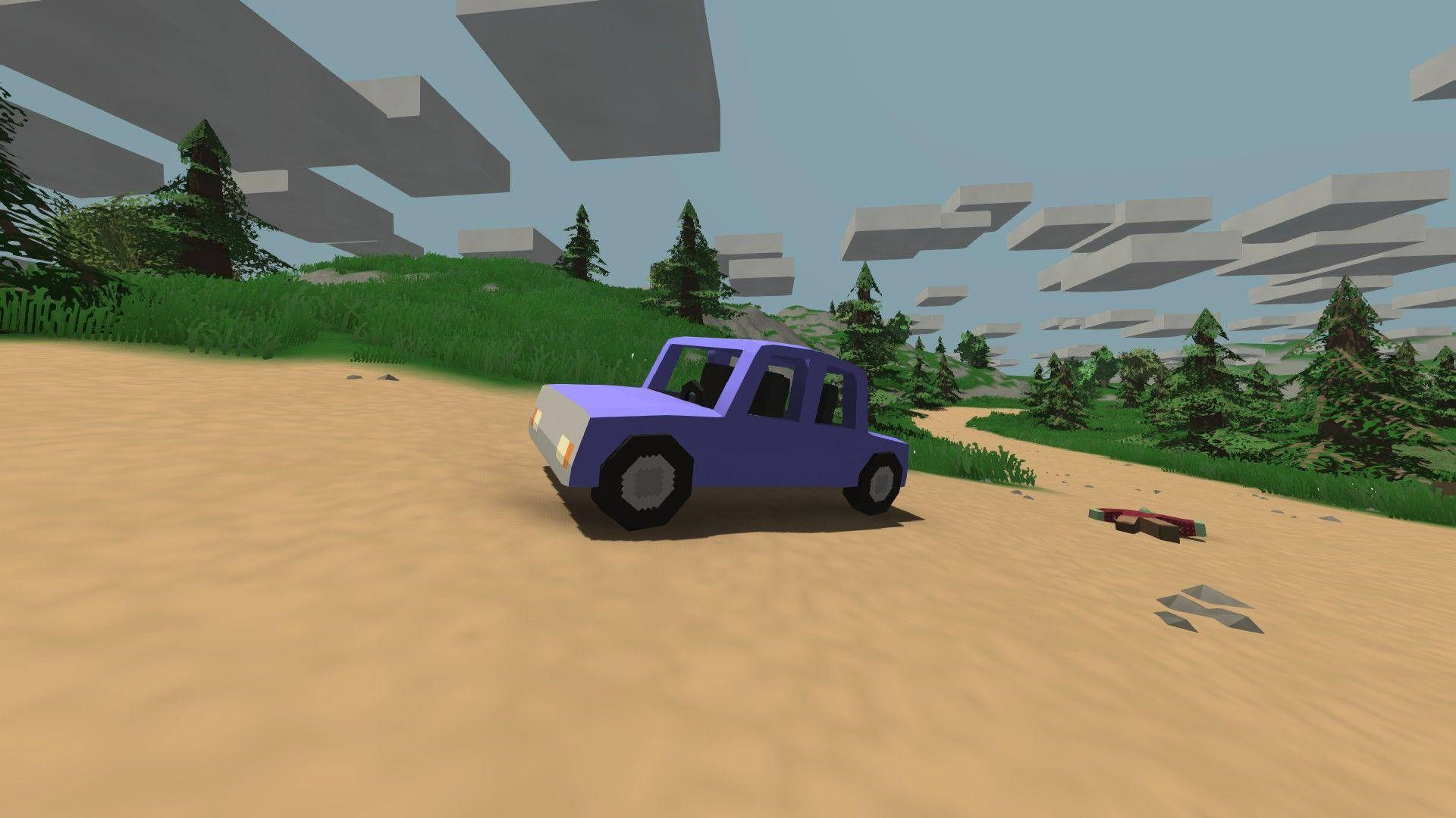 Mchezo wa Kuishi wa Unturned Battle Royal Picha ya Ukuta