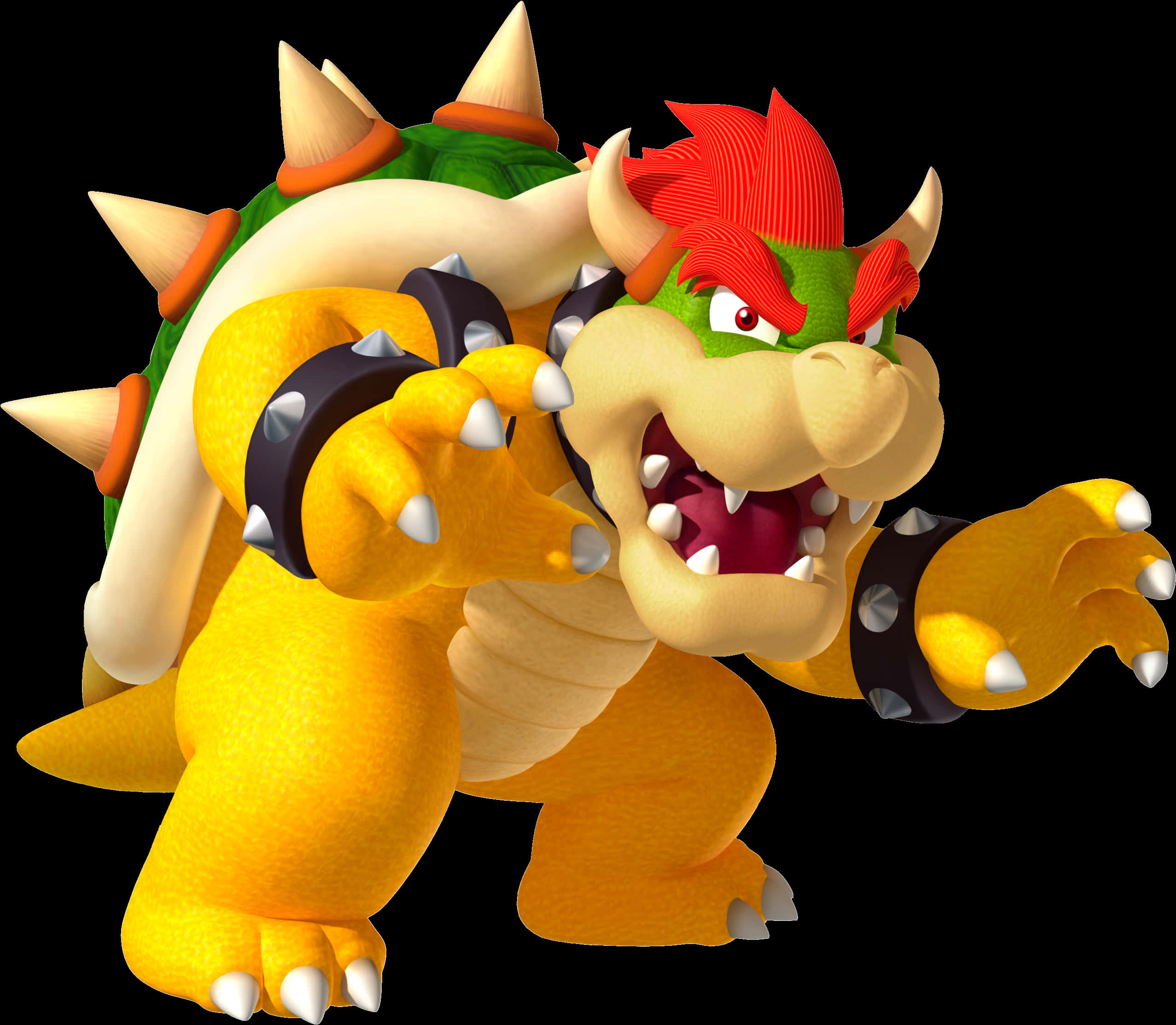 Mchoro_Mkali_Wa_Bowser_Wa_Karakter Picha ya Ukuta