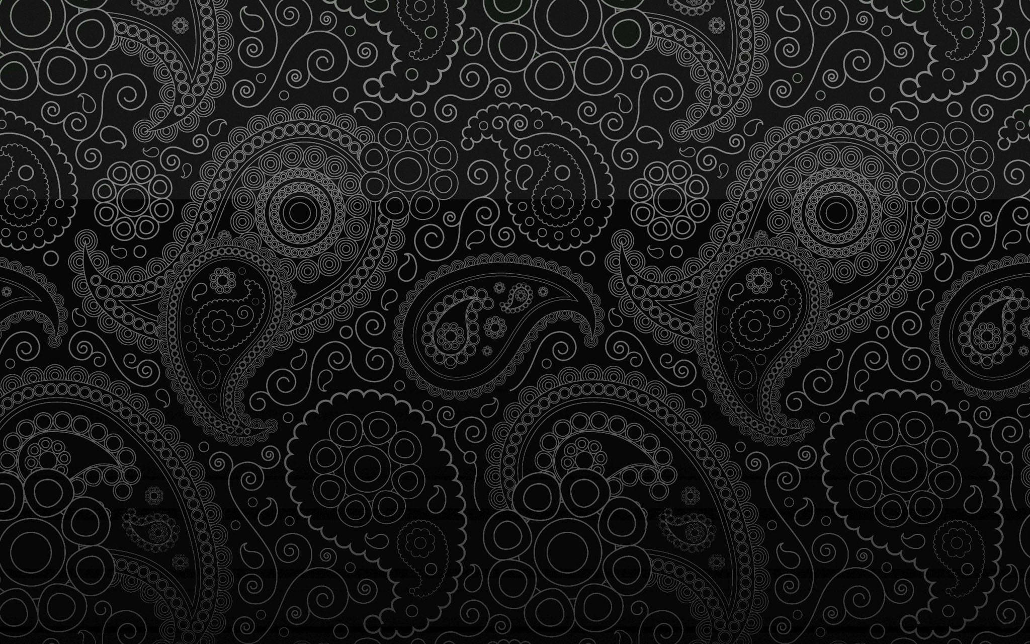 Mchoro Mzuri wa Paisley Picha ya Ukuta