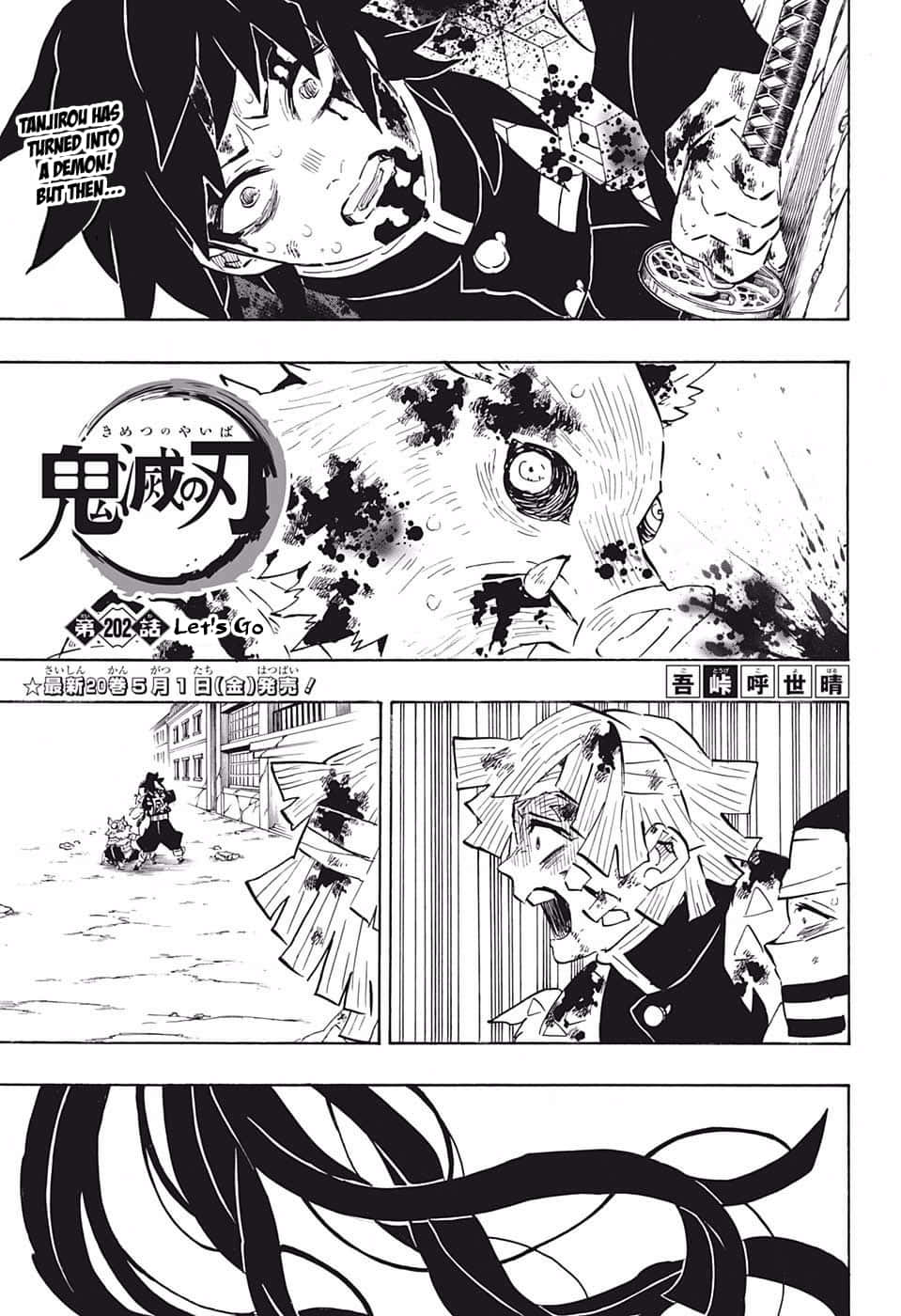 Mchoro Mzuri wa Manga wa Demon Slayer Picha ya Ukuta