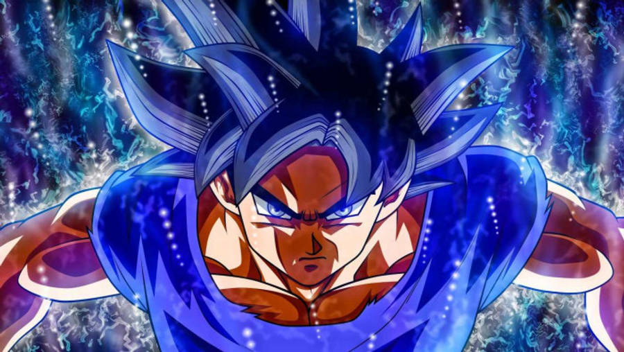 Mchoro wa 3D wa Son Goku 8K Picha ya Ukuta