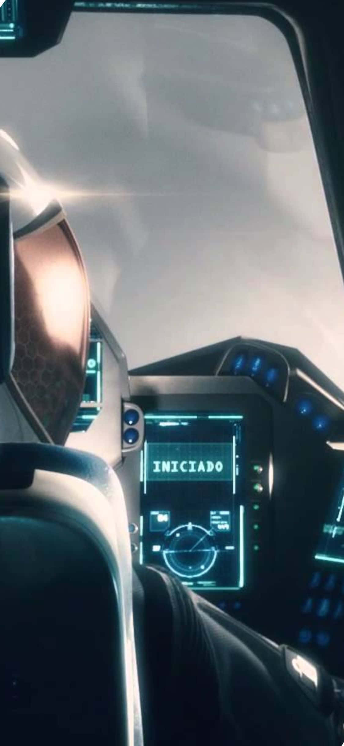 iPhone XS Civilization Beyond Earth Astronaut Spaceship Background Picha ya Ukuta