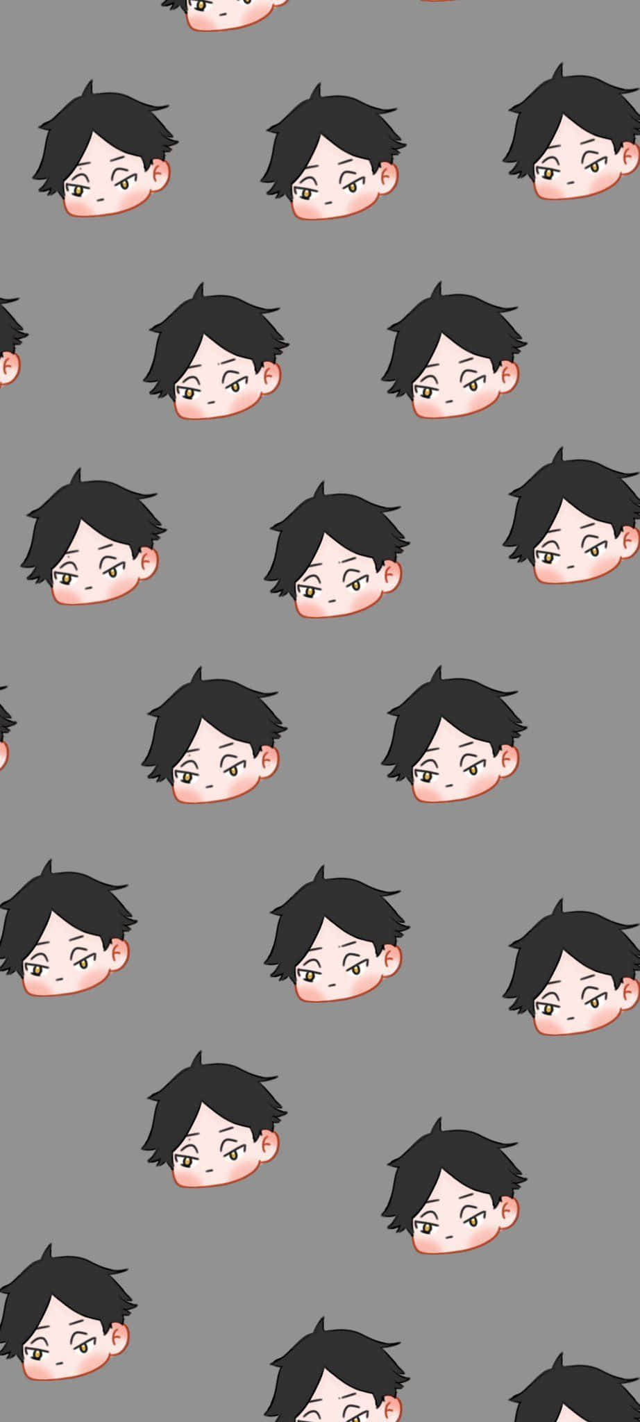 Cute Suna Rintarou Chibi Pattern Picha ya Ukuta
