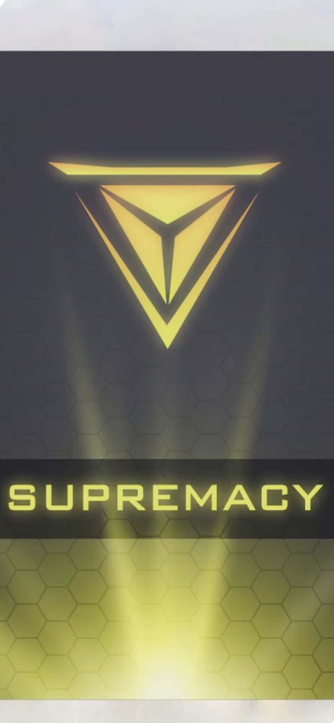 iPhone XS Civilization Beyond Earth Supremacy Emblem Background Illustration Picha ya Ukuta