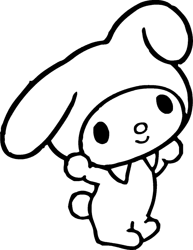 Mchoro wa My Melody Picha ya Ukuta