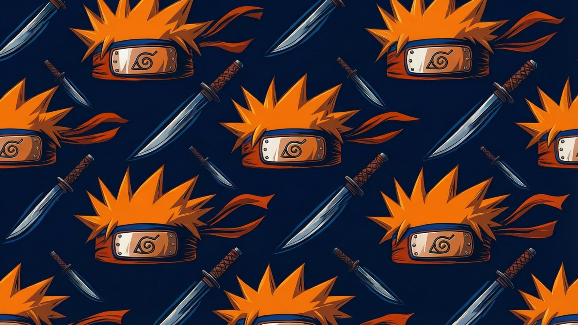 Mchoro wa Naruto SVG Picha ya Ukuta