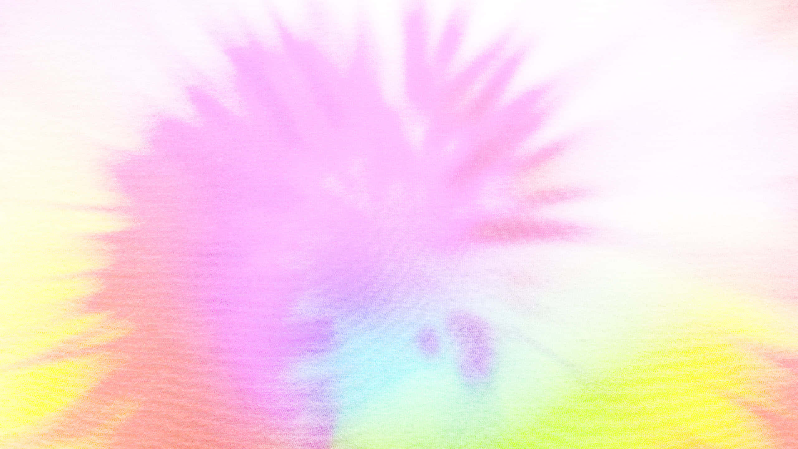 Mchoro wa Spiky Pastel Tie Dye Picha ya Ukuta