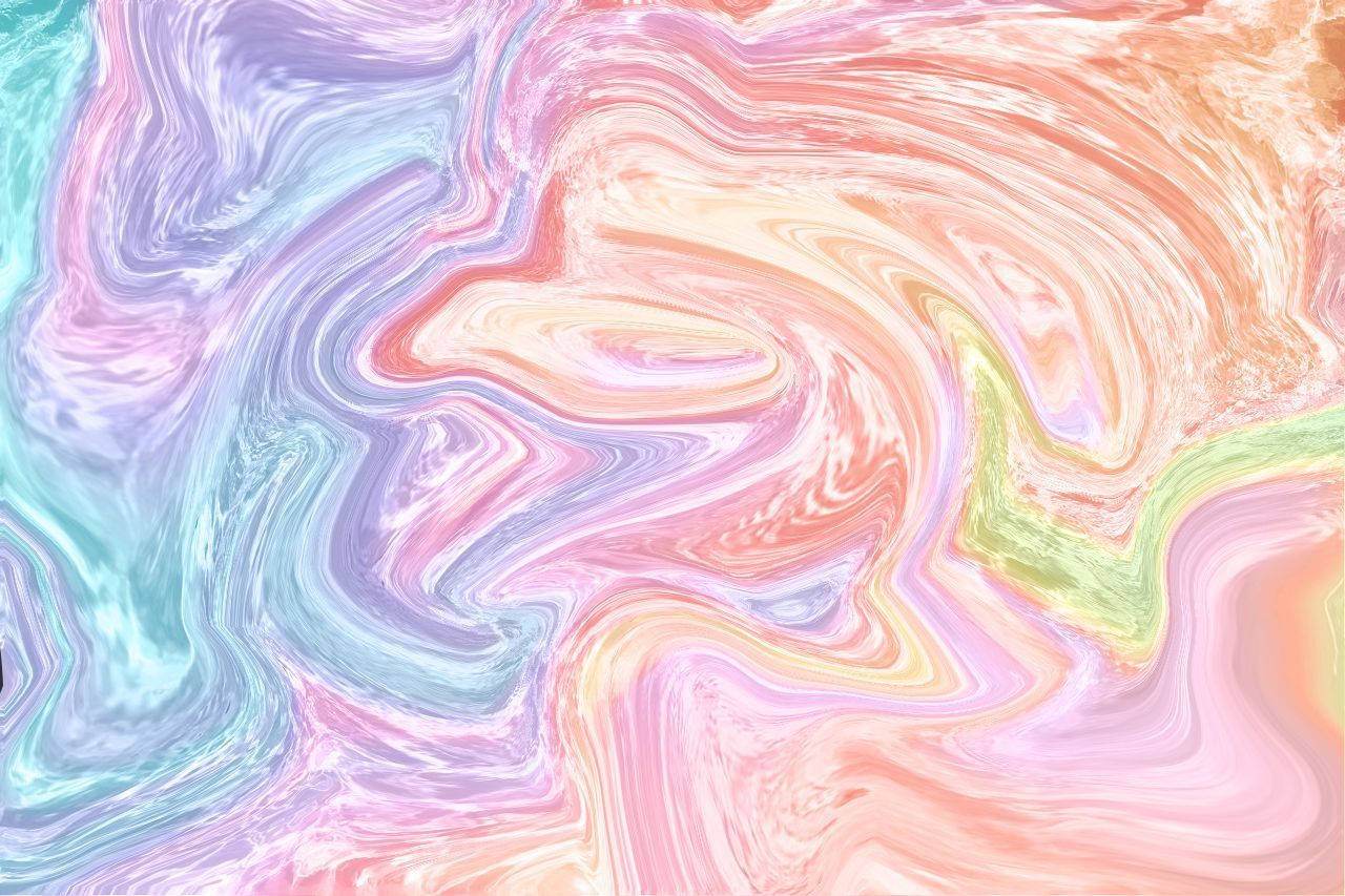 Mchoro wa Swirl Aesthetic Mac Picha ya Ukuta