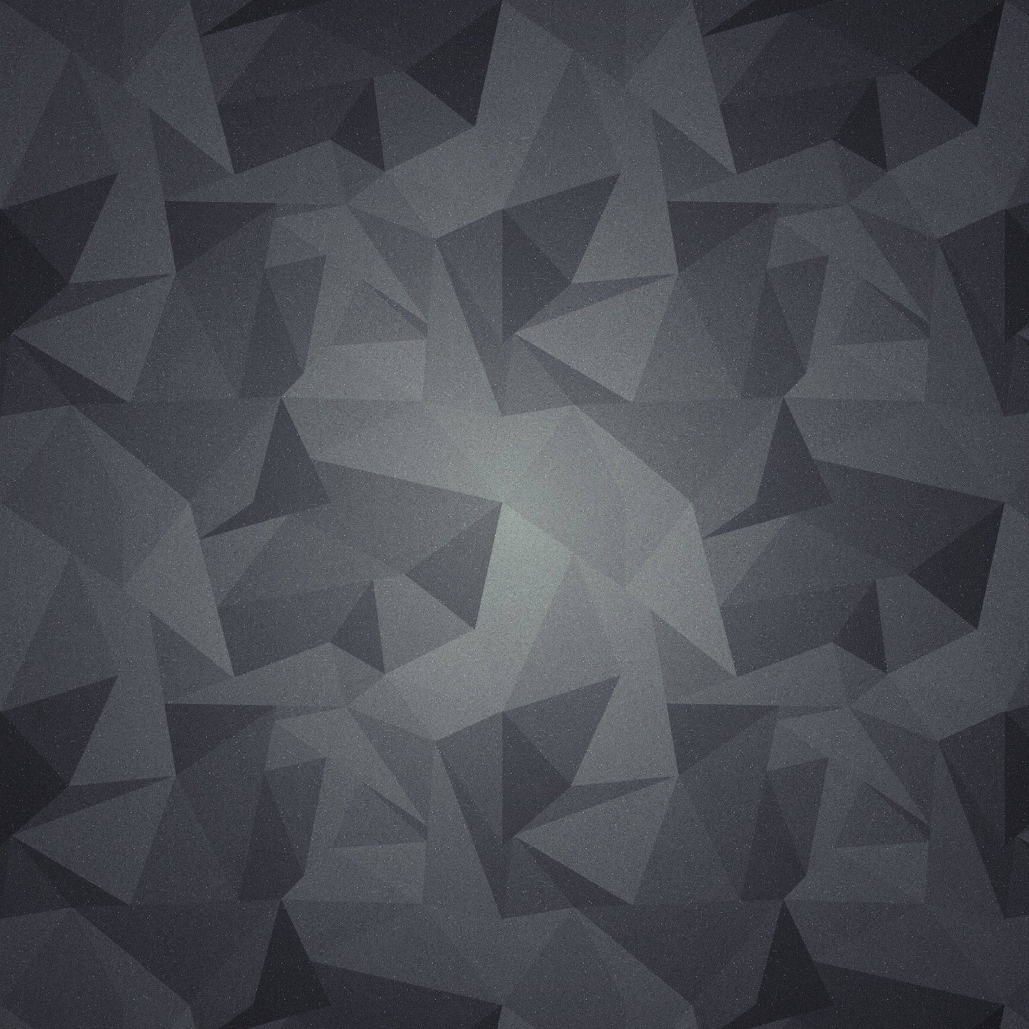 Mchoro wa Triangle Abstract iPad Display Picha ya Ukuta