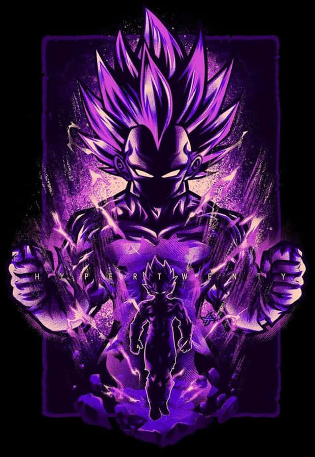 Mchoro wa Vegeta wa Ultra Ego Picha ya Ukuta