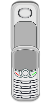 Mchoro wa Vekta wa Telefoni ya Kifani ya Kuvuta Picha ya Ukuta