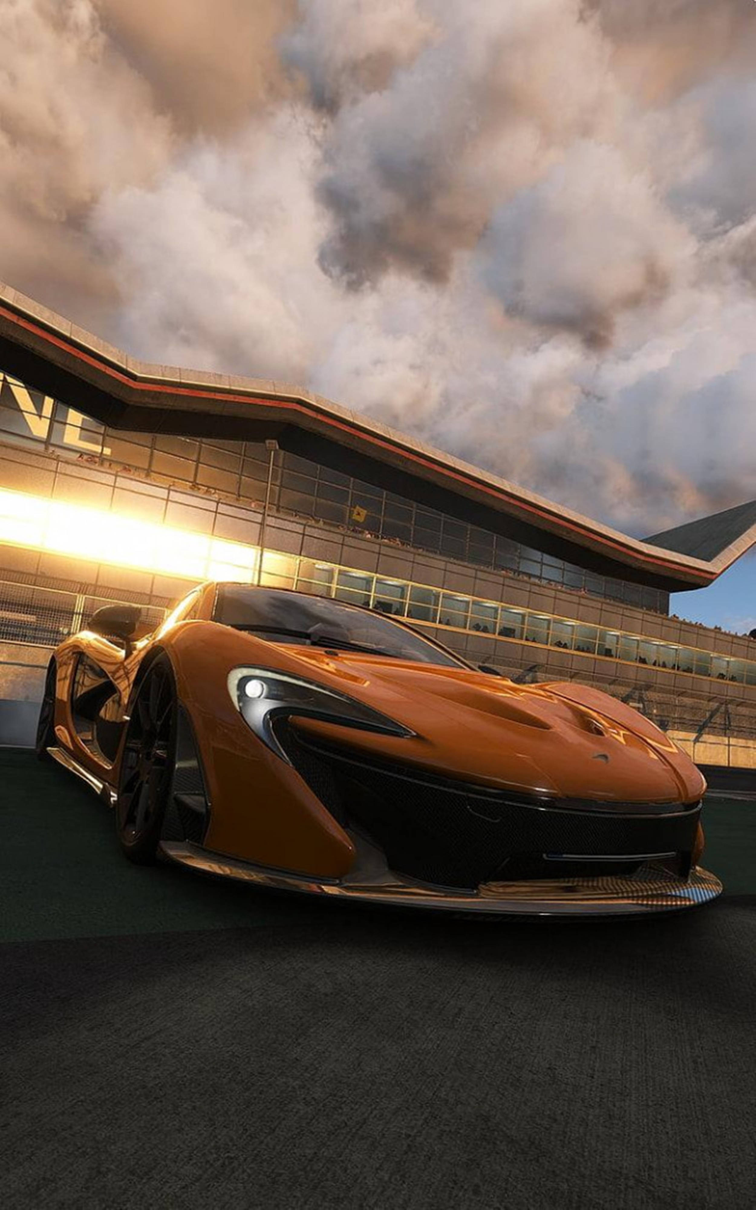 McLaren iPhone P1 Bamba Mbele Picha ya Ukuta
