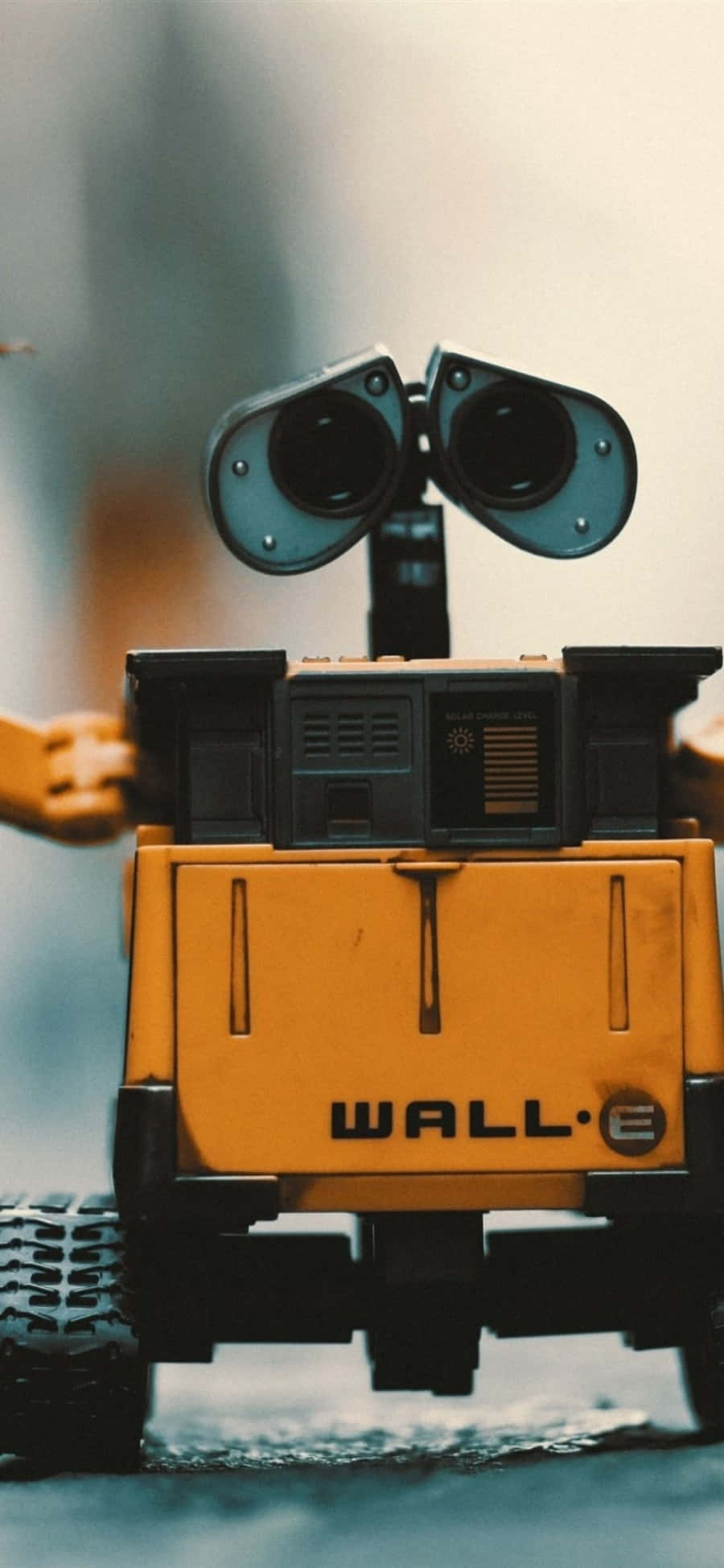 Mechanical Wall E iPhone Picha ya Ukuta