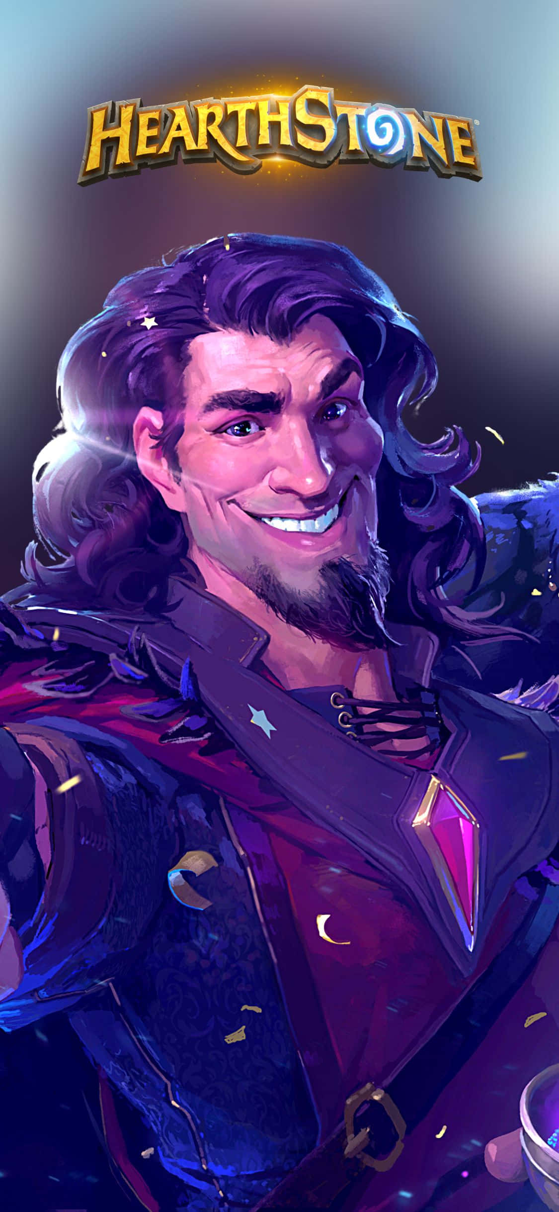Medivh The Guardian iPhone XS Hearthstone Picha ya Ukuta