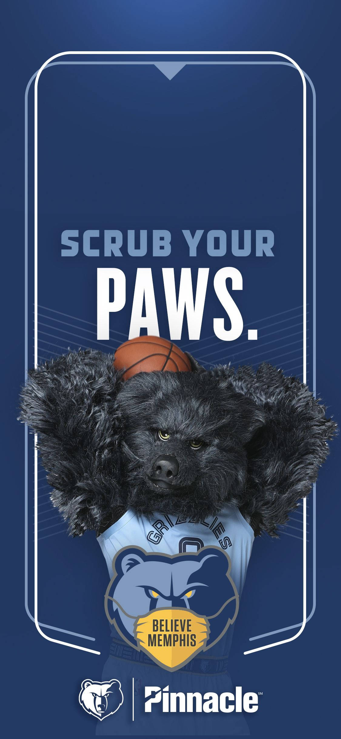 Memphis Grizzlies NBA Team Picha ya Ukuta