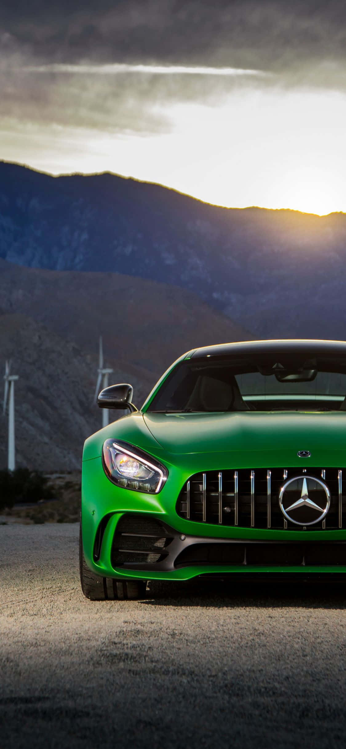 Mercedes Classic Smartphone ya Retro-Inspired Picha ya Ukuta