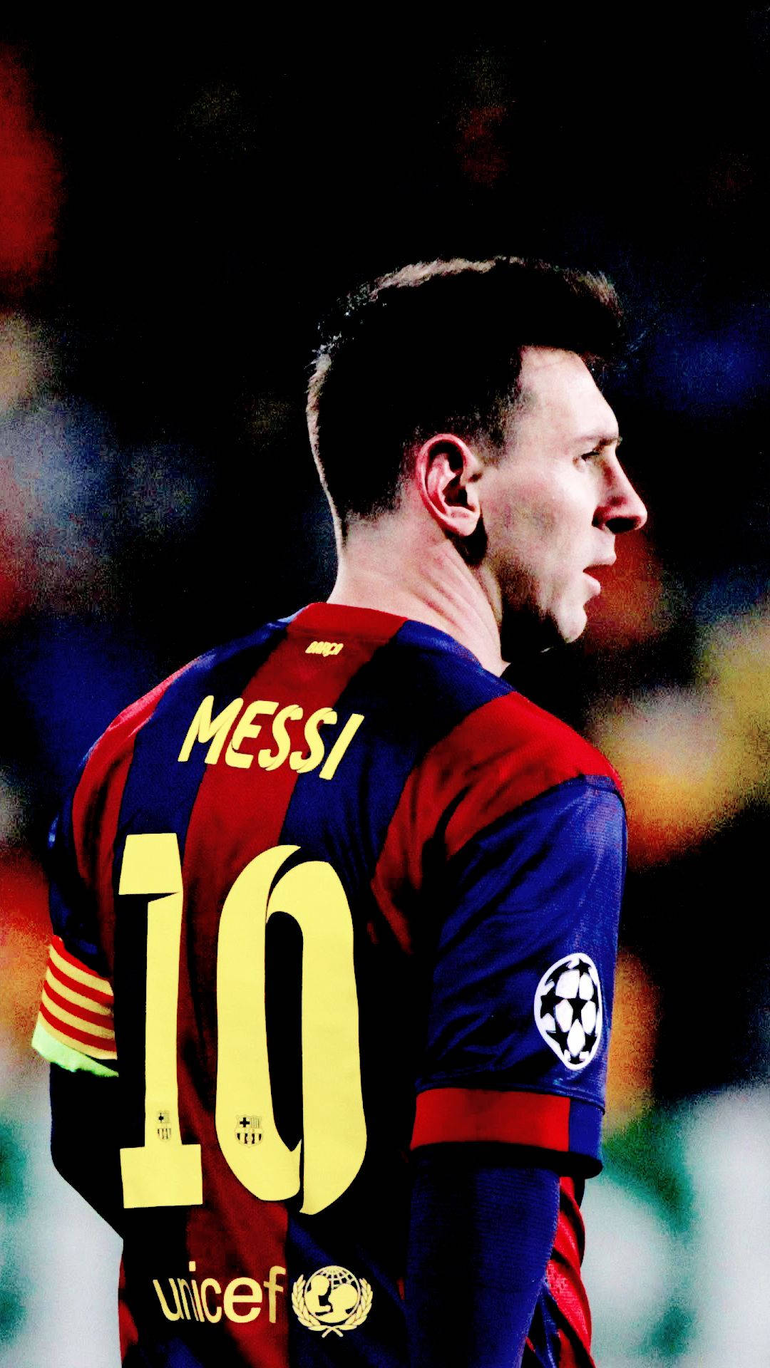 Messi 10 UNICEF Picha ya Ukuta