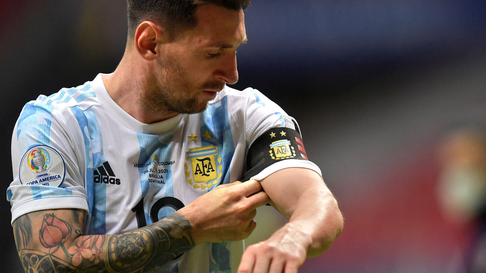 Messi 2021 Bendi ya Nahodha Picha ya Ukuta