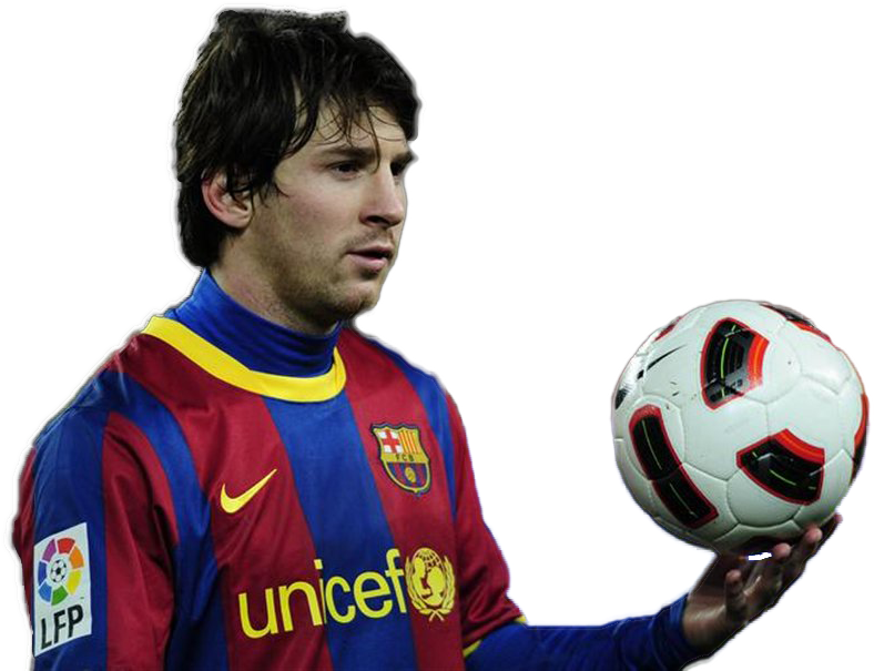 Messi_ Barcelona_ Sare_ Kushikilia_ Mpira_ wa_ Miguu.PNG Picha ya Ukuta