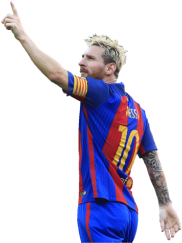 Messi Kukumbatia Ushindi F C Barcelona Picha ya Ukuta