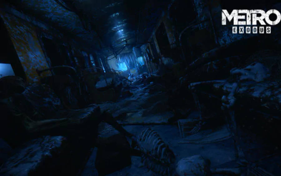 Metro Exodus Chumba Kilichoharibika 3440x1440 Picha ya Ukuta