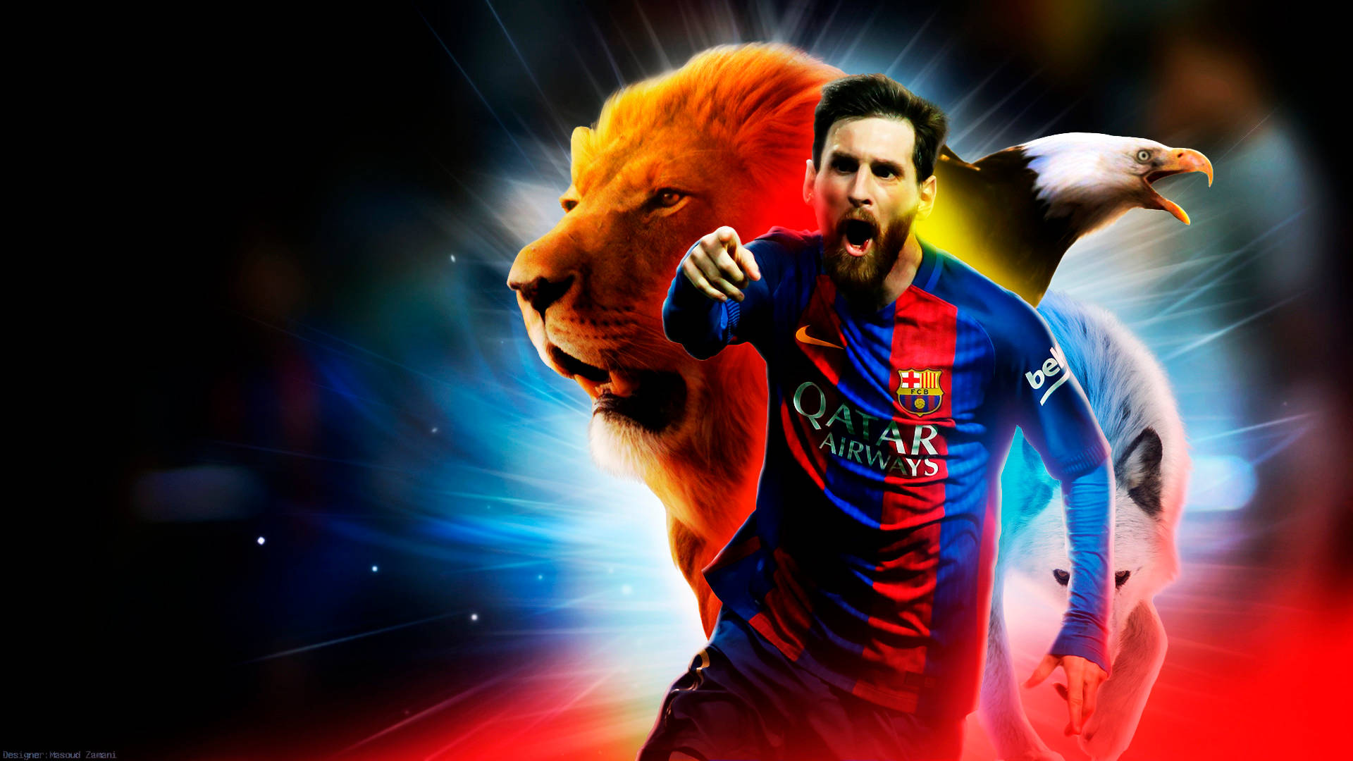 Mfalme Mkuu ♛ Lionel Messi Picha ya Ukuta