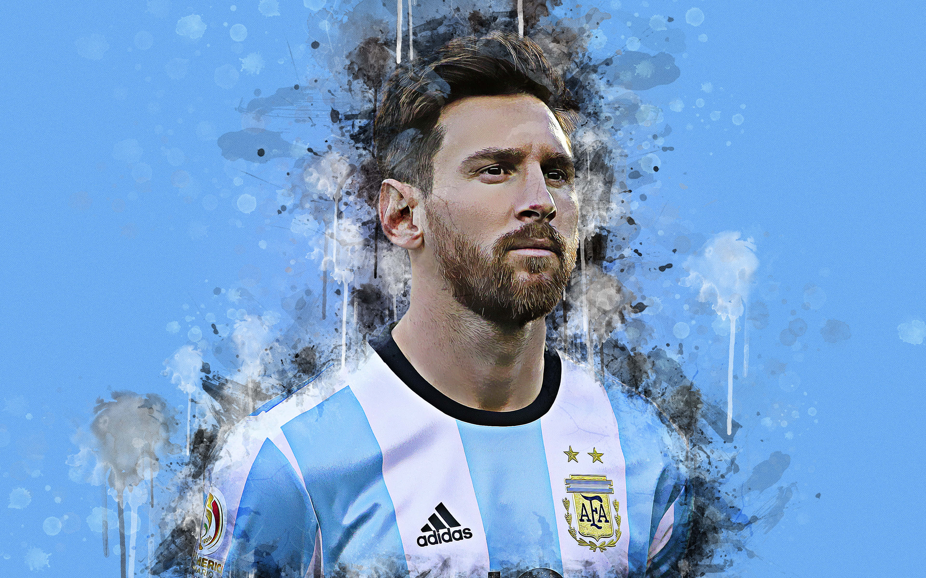 Mfalme wa Soka - Lionel Messi Picha ya Ukuta