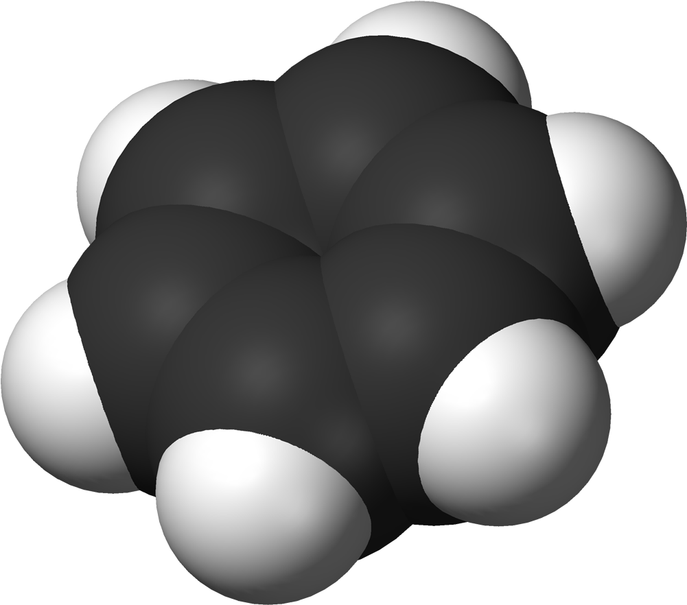 Mfano wa Molekuli ya Ethane 3 D Picha ya Ukuta