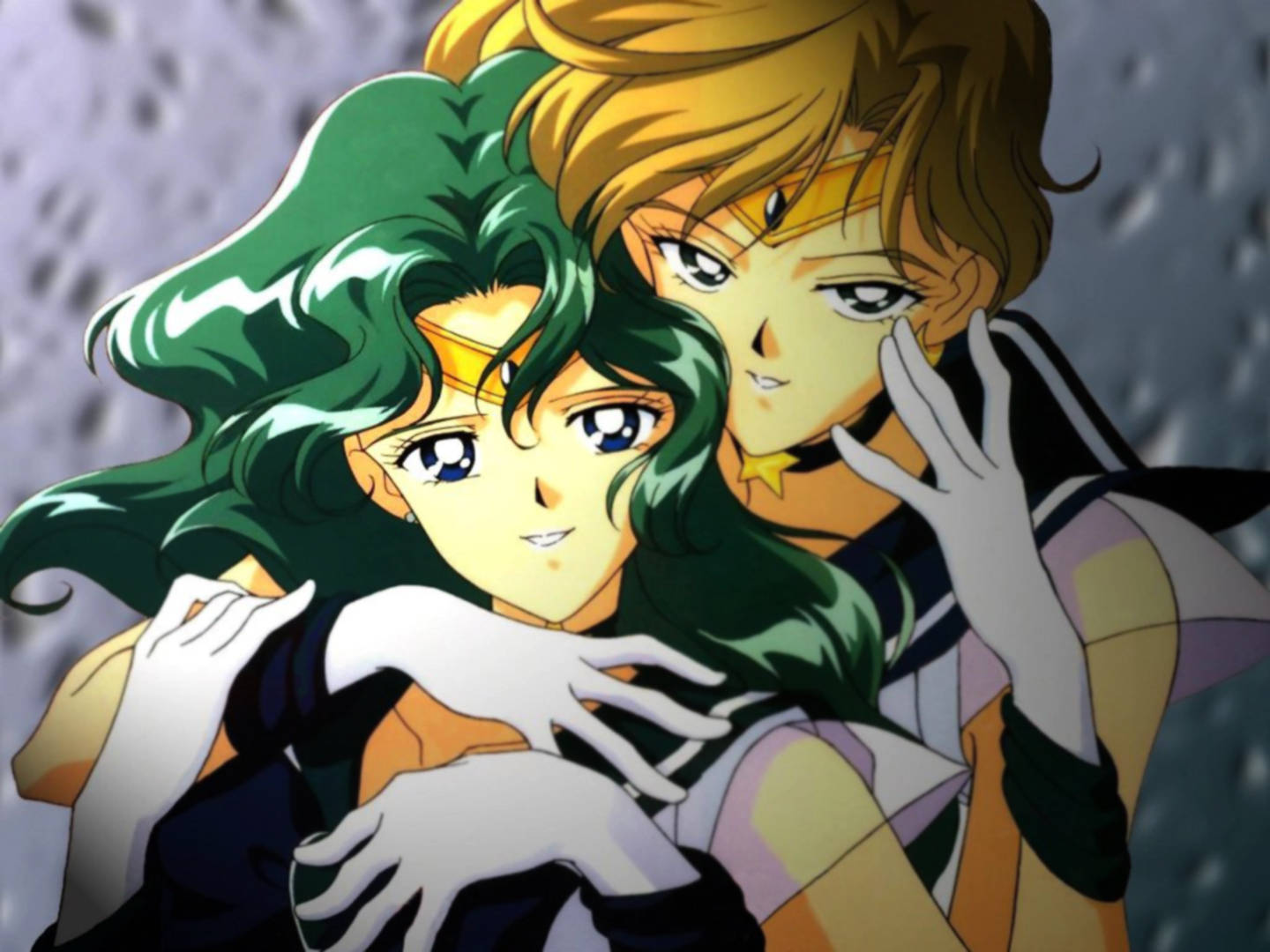 Mfululizo wa Sailor Moon Wasagaji Picha ya Ukuta