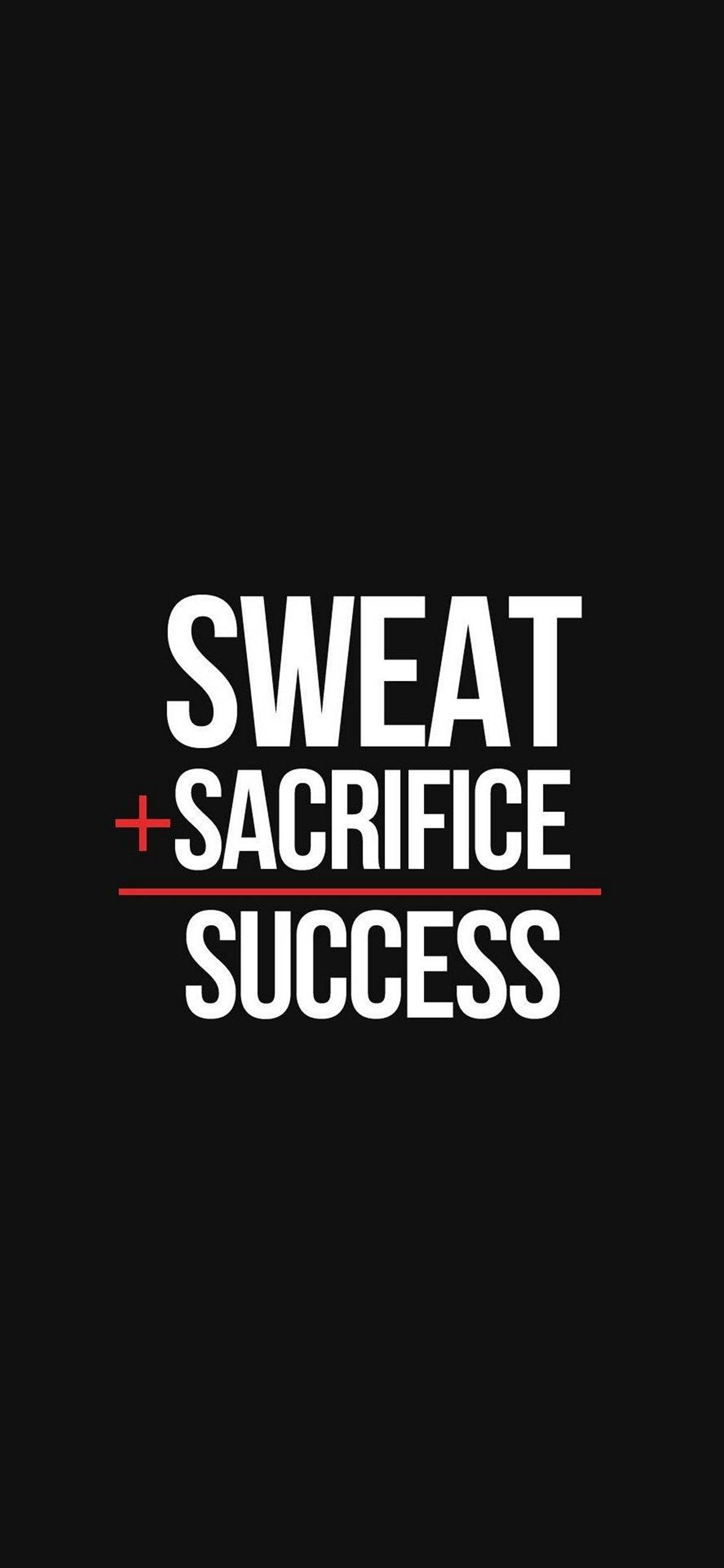 Mfumo wa Mafanikio Motivational iPhone Picha ya Ukuta
